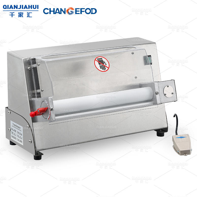 All Stainless Tabletop Steel Pizza Press Sheeter Machine