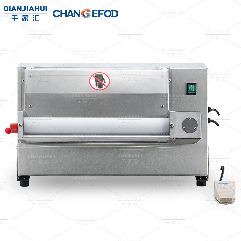 All Stainless Tabletop Steel Pizza Press Sheeter Machine